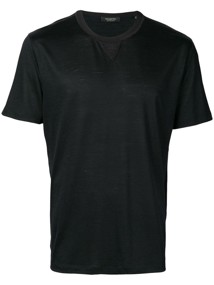 Ermenegildo Zegna Knitted T-shirt - Blue