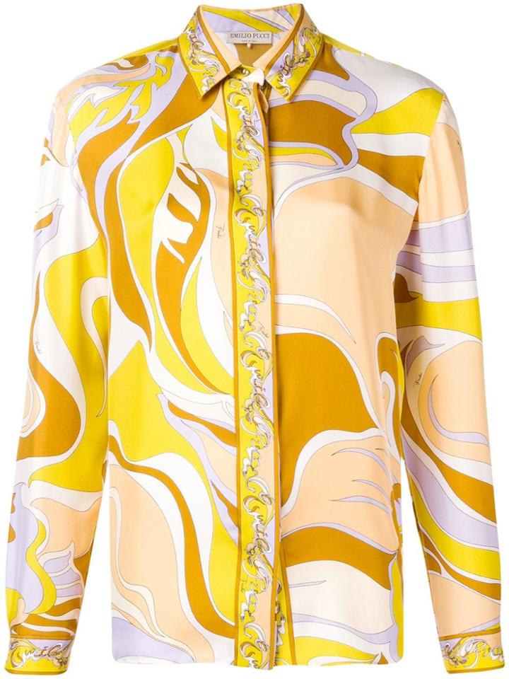Emilio Pucci Emilio Pucci 9erj309e751 009-giallo Natural (other)->silk