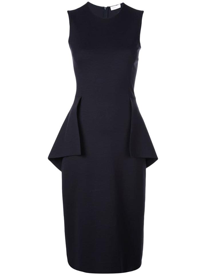 Rosetta Getty Fitted Midi Dress - Blue