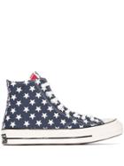 Converse Chuck Taylor 70mm Remix Flag-print High Top Sneakers - White