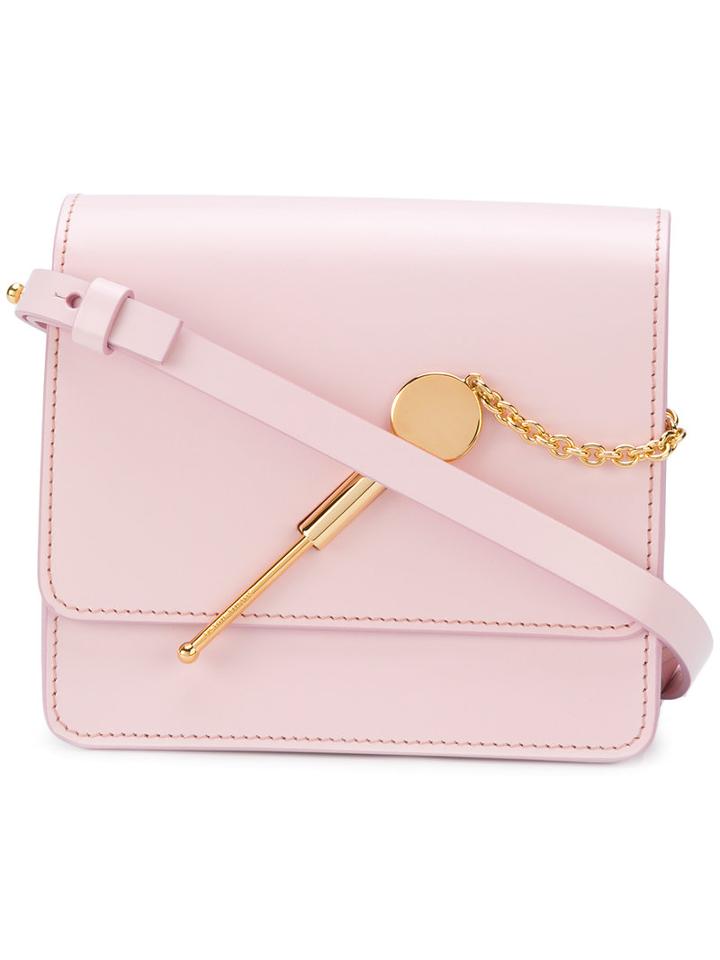 Sophie Hulme - Cocktail Stirrer Bag - Women - Leather - One Size, Pink/purple, Leather