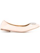 Tory Burch Liana Ballerinas - Pink