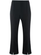 By Malene Birger 'glossy' Flared Cropped Trousers