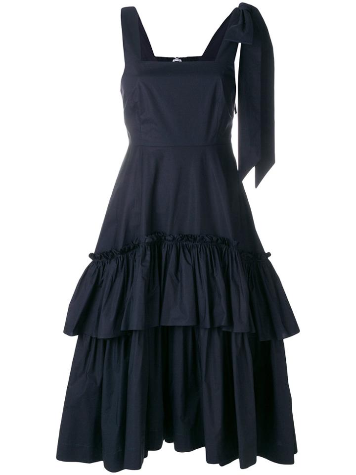 P.a.r.o.s.h. Caktuni Midi Dress - Blue