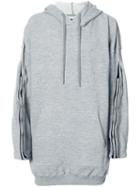 Y / Project - Oversized Hoodie - Men - Cotton/spandex/elastane - Xs, Grey, Cotton/spandex/elastane