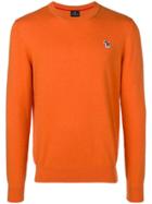Ps By Paul Smith Horse Patch Jumper - Orange