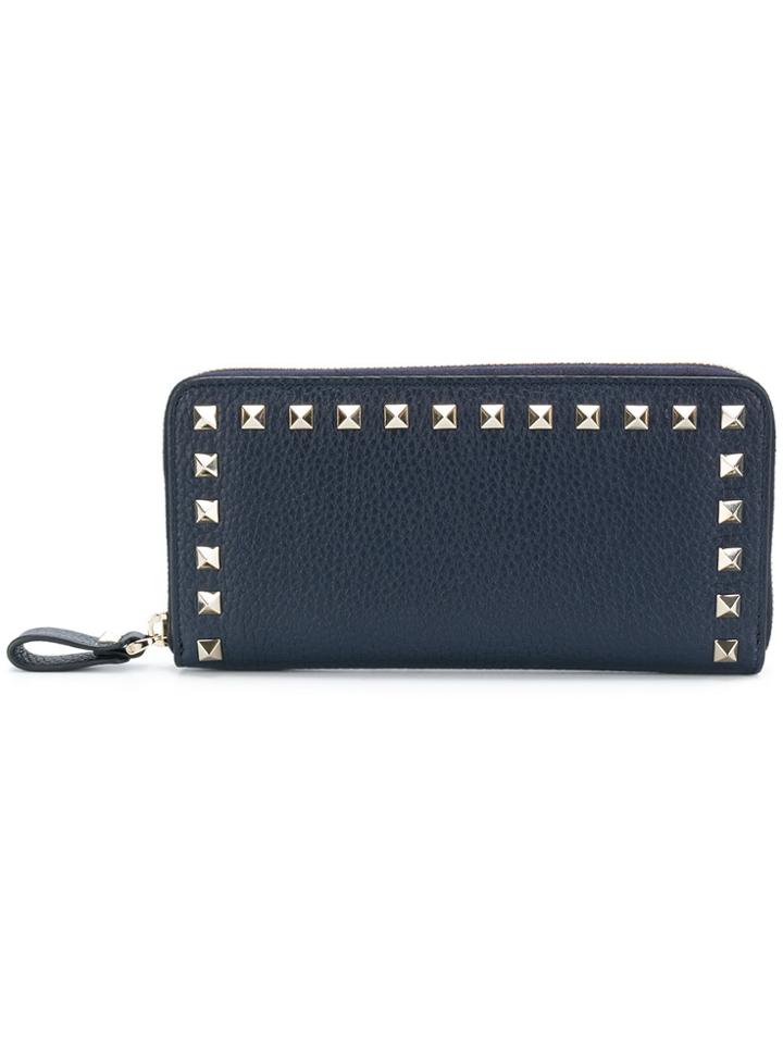 Valentino Valentino Garavani Rockstud Continental Wallet - Blue