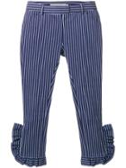 Preen Line Pearl Trousers - Blue