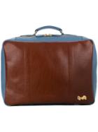 Marni Colourblock Luggage Tote - Brown