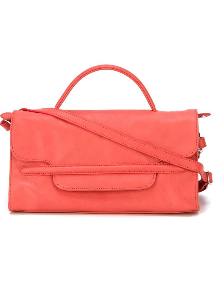 Zanellato Nina Tote, Women's, Pink/purple, Calf Leather