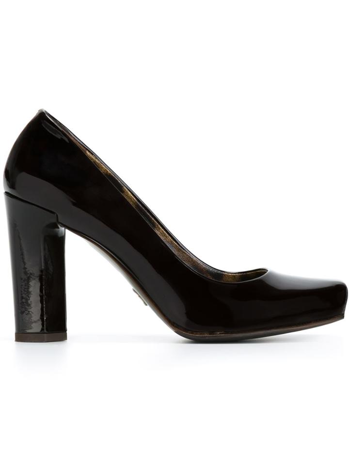 Dolce & Gabbana Vintage Varnished Pumps - Black