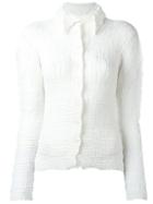 Issey Miyake Vintage Pleated Shirt - White