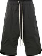 Rick Owens - Drop-crotch Shorts - Men - Polyester - 46, Black, Polyester