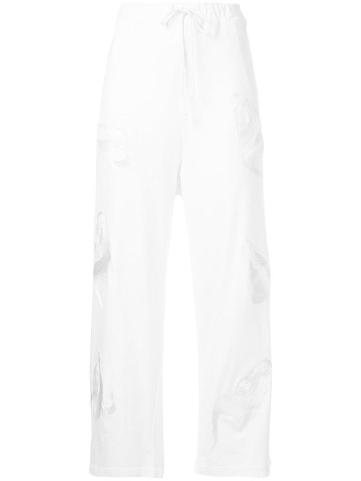 Ikumi Embroidered Trousers - White