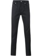 Saint Laurent Skinny Jeans, Men's, Size: 30, Black, Polyurethane/cotton