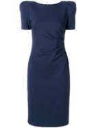 Giorgio Armani Short Fitted Dress - Blue
