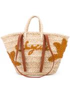 See By Chloé - Holiday Tote - Women - Raffia/leather - One Size, Nude/neutrals, Raffia/leather