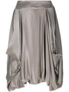 Jw Anderson Gathered Skirt - Grey