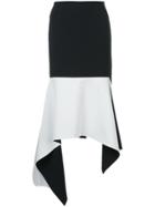 Marques'almeida Asymmetric Length Skirt - Black