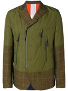 Junya Watanabe Man Patchwork Jacket - Green