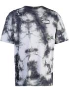 Palm Angels Printed Tie-dye T-shirt - Grey