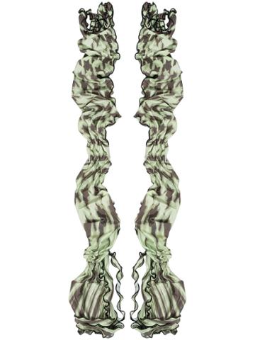 Maison The Faux Copreus Gloves - Green