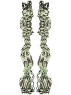 Maison The Faux Copreus Gloves - Green