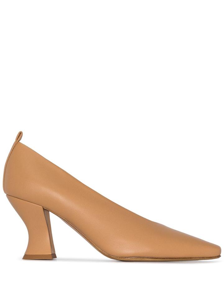 Bottega Veneta Nappa Dream 75mm Pumps - Neutrals