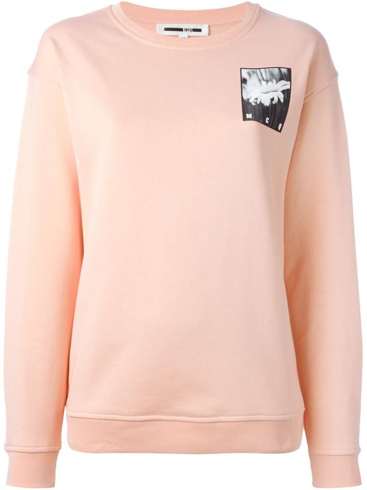 Mcq Alexander Mcqueen Daisy Patch Sweatshirt