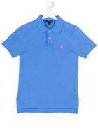 Ralph Lauren Kids - Logo Polo Shirt - Kids - Cotton - 16 Yrs, Blue