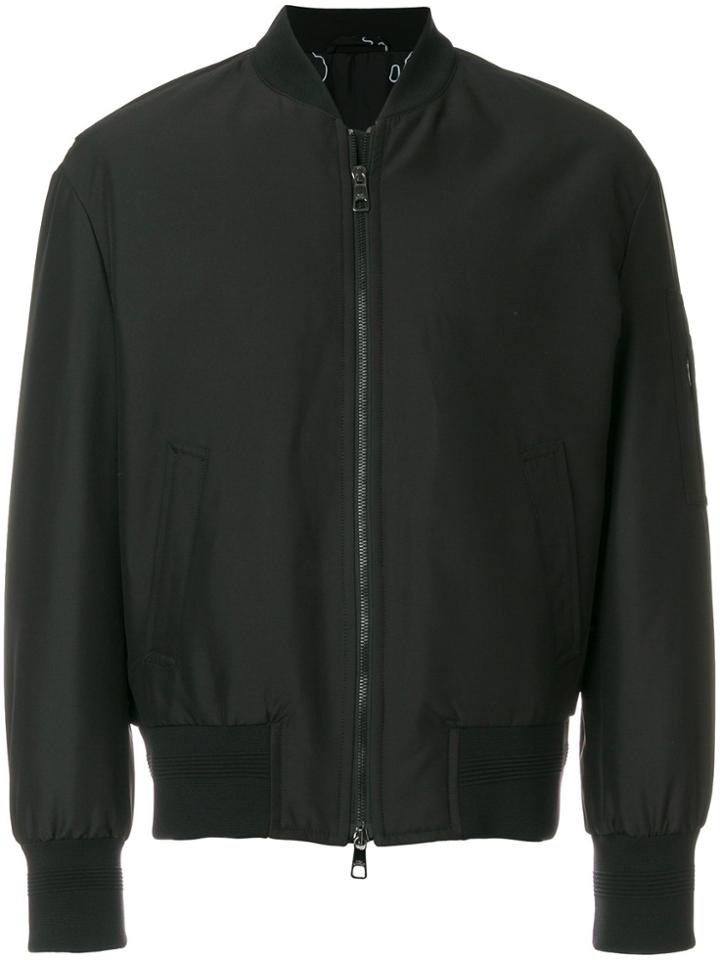 Neil Barrett Gods Will Be Gods Bomber Jacket - Black