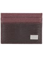 Dolce & Gabbana Dauphine Card Holder - Brown