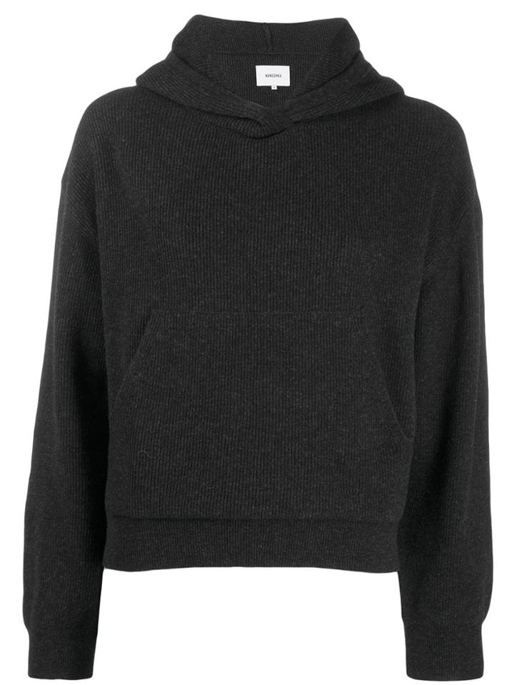 Nanushka Cashmere Hoodie - Grey