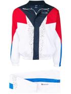 Sergio Tacchini Colourblock Tracksuit - White