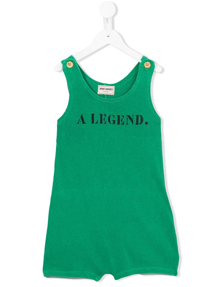 Bobo Choses Legend Playsuit, Toddler Girl's, Size: 3 Yrs, Green