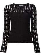 T By Alexander Wang Perforated Longsleeve