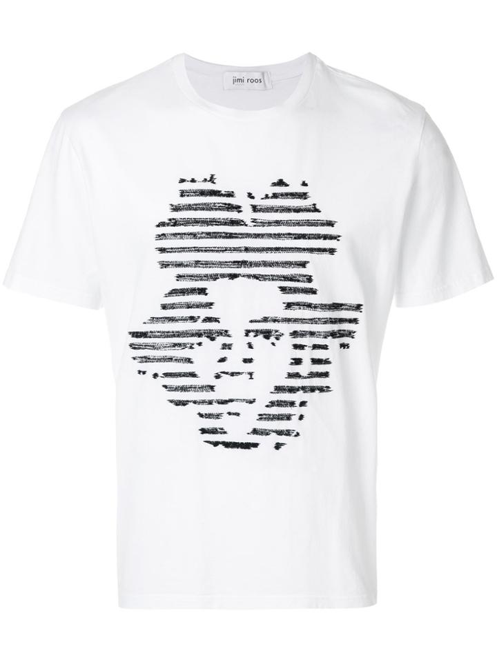 Jimi Roos J.m Embroidered T-shirt - White