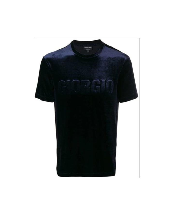 Giorgio Armani Logo Patch T-shirt - Unavailable