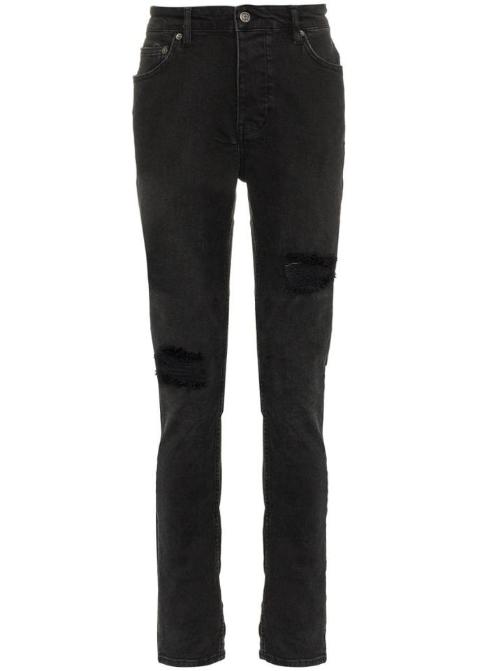 Ksubi Chitch Hustler Slim Fit Distressed Jeans - Black