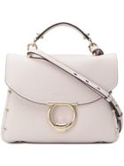 Salvatore Ferragamo Gancini Top-handle Tote - Neutrals