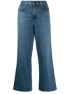 J Brand Joan High-rise Wide-leg Jeans - Blue