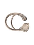 Ann Demeulemeester 'whisbone' Ring, Women's, Size: Large, Metallic