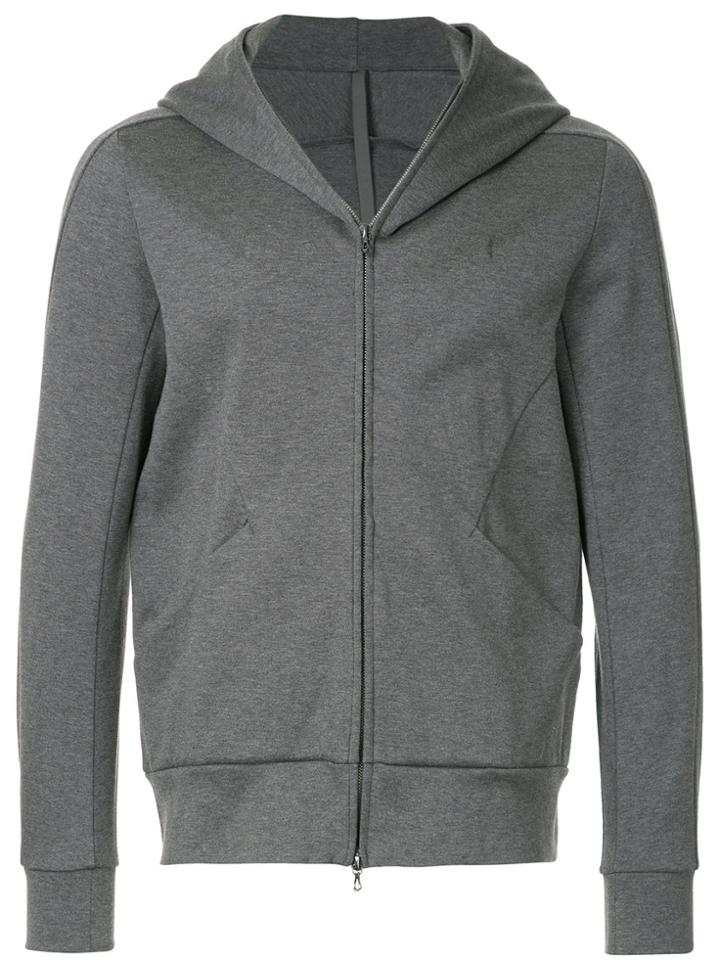 Kazuyuki Kumagai Classic Front Zip Hoodie - Grey