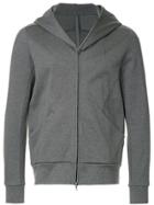 Kazuyuki Kumagai Classic Front Zip Hoodie - Grey
