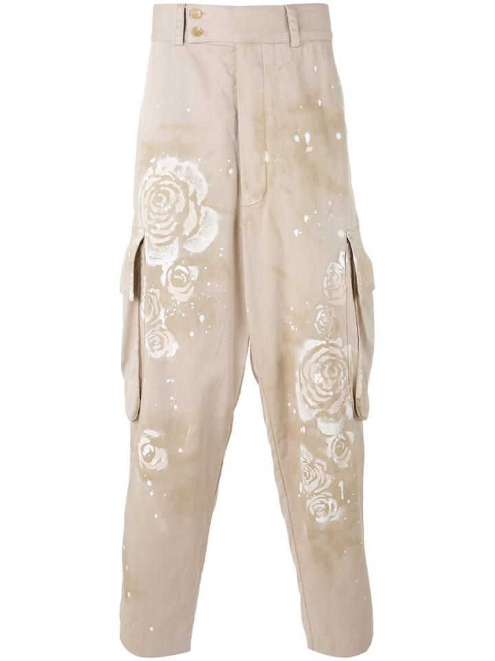 Marna Ro - Loose-fit Trousers - Men - Cotton - M, Nude/neutrals, Cotton