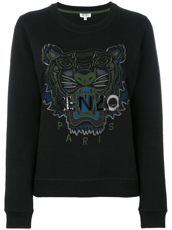 Kenzo - Tiger Sweatshirt - Women - Cotton - Xl, Black, Cotton