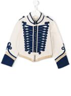 Stella Mccartney Kids Military Jacket, Toddler Girl's, Size: 5 Yrs, Nude/neutrals