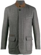 Brioni Padded Suit Jacket - Grey