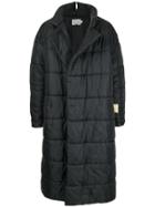 Walter Van Beirendonck Vintage Long Puffer Coat - Black