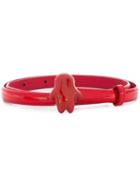 Tsumori Chisato Thin Belt, Women's, Red, Leather